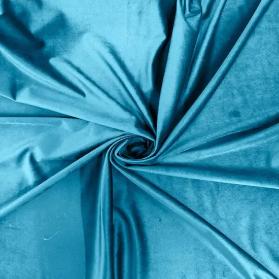 1 Yard Royale Velvet Fabric for Upholstery Drapery Home Decor Crafts 60 Inches Width Royal Blue {3}