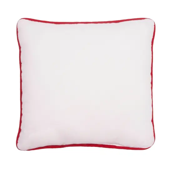 "Red White & Blue" USA Flag Petite Accent Pillow, 10" x 10" {3}