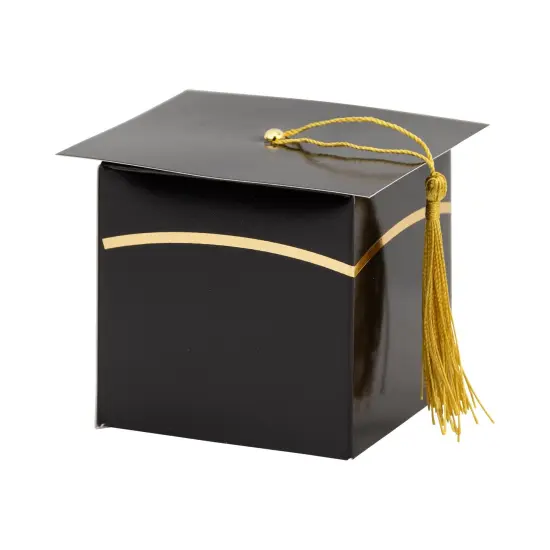 GRADUATION CAP TREAT BOXES {1}