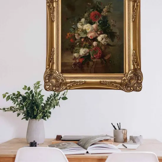 Classic 24x30 Ornate Vintage Antique Gold Picture Frame 4 Inch 24x30 Ornate Vintage Antique {4}