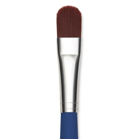 Da Vinci Forte Acrylics Synthetic Brush - Filbert, Long Handle, Size 16 {1}