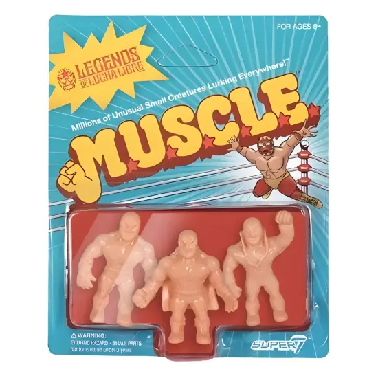Legends of Lucha Libre M.U.S.C.L.E. Mini-Figure Set | Pack 8 {3}