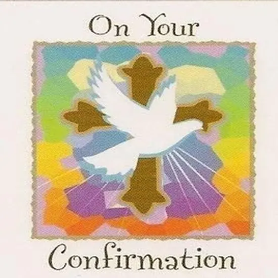 On Your Confirmation Edible Icing Image (1/4 Sheet) {1}