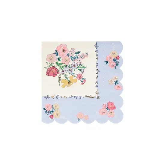 ENGLISH GARDEN FLORAL PARTY NAPKINS {5}