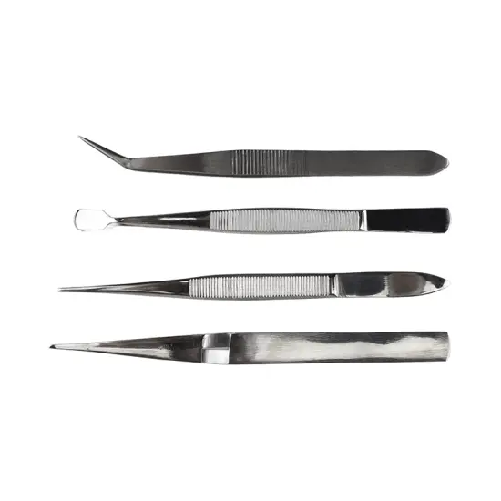 4-Piece Tweezer Set {2}