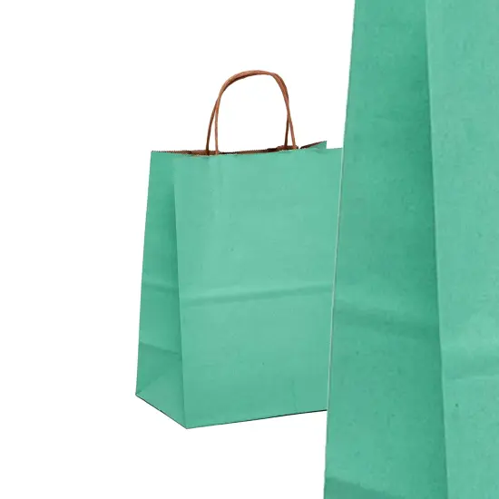Sturdy Kraft Tinted Shopping Bag 16" x 6" x 12" {6}