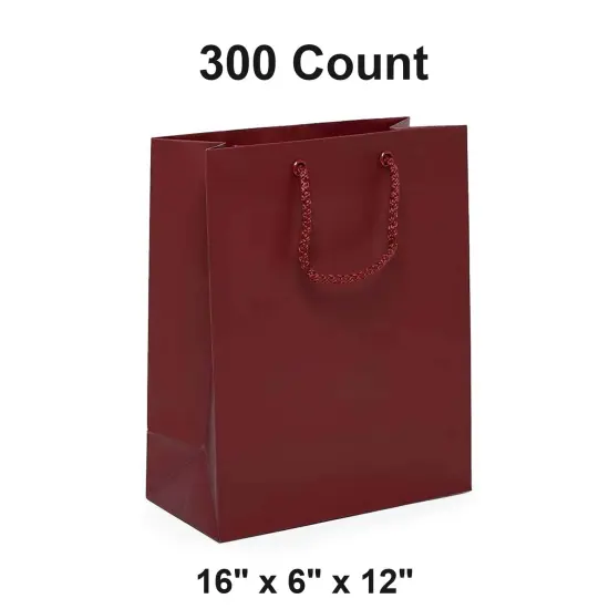 Sleek Matte Euro Tote 16" x 6" x 12" {1}