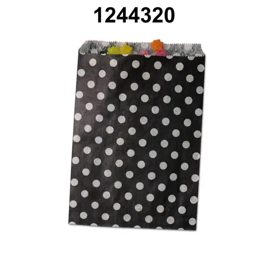 Small Dots Merchandise Bags Spacious 6 3/8" x 8 1/2" {3}
