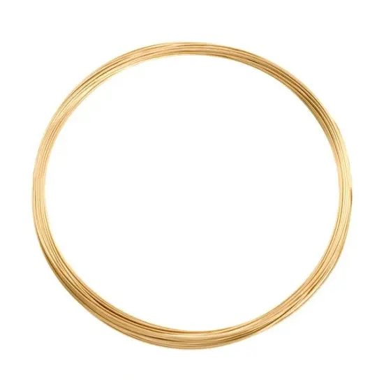 JewelrySupply Round Wire 26 Gauge Dead Soft Gold Filled (Sold by The Foot) {1}