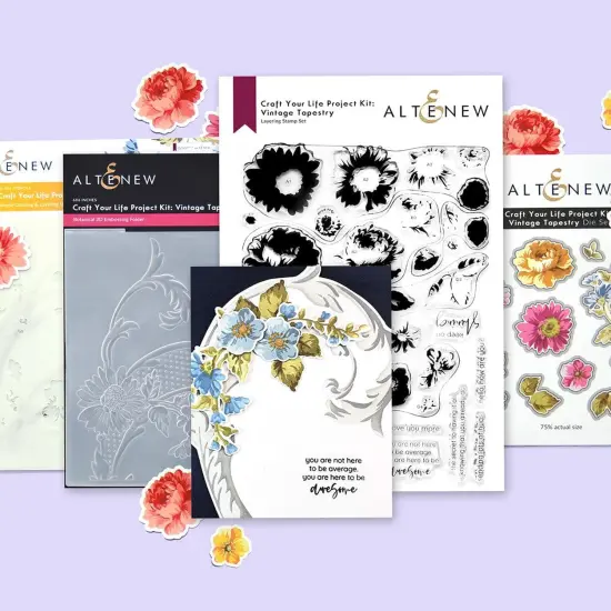 Craft Your Life Project Kit: Vintage Tapestry {4}