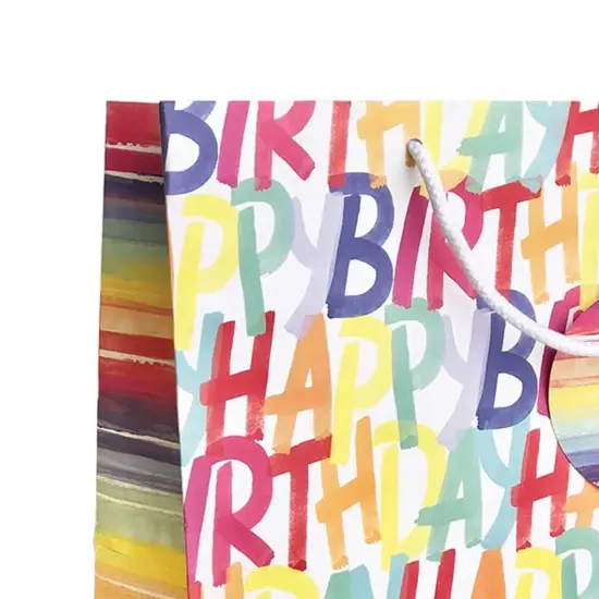 Patterned Gift Bags 10" X 5" X 12 1/2" Gift Wrapping & Party Favors {3}