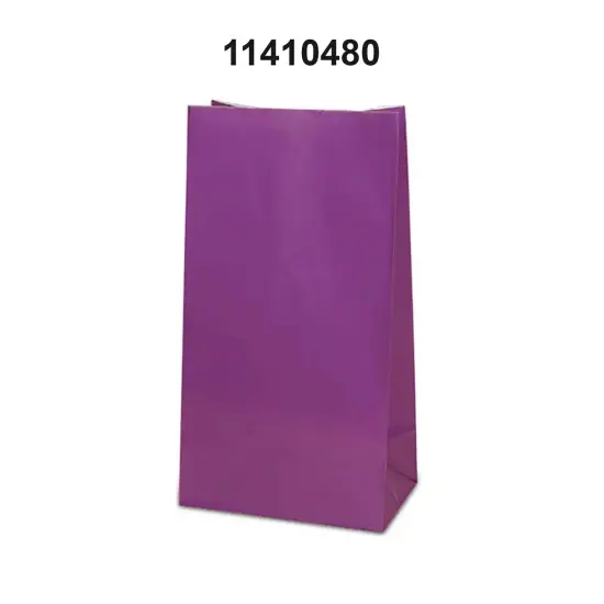 Colored Paper Bags 5'' x 3 1/8'' x 9 5/8'' Gift Bags {3}