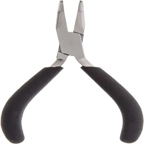 JewelrySupply Bent Grooved Jump Ring Closing Pliers {3}