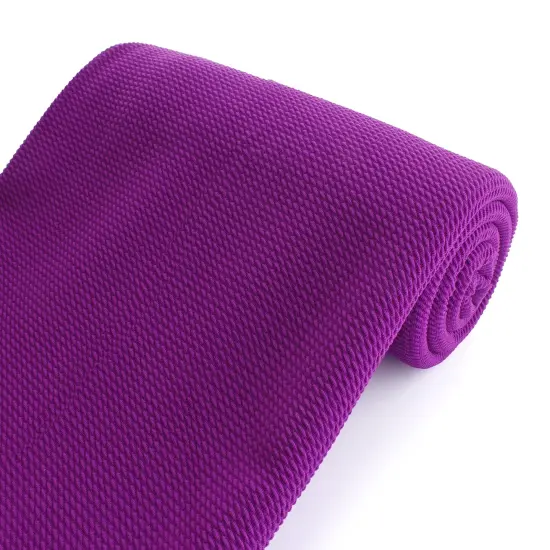 Solid 4 way Stretch Liverpool Bullet Fabric Bright purple {2}