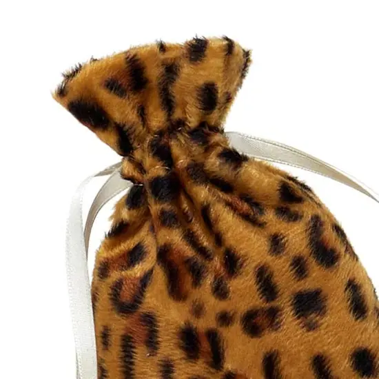 Soft Animal Faux Fur Bags 4" x 6" {5}