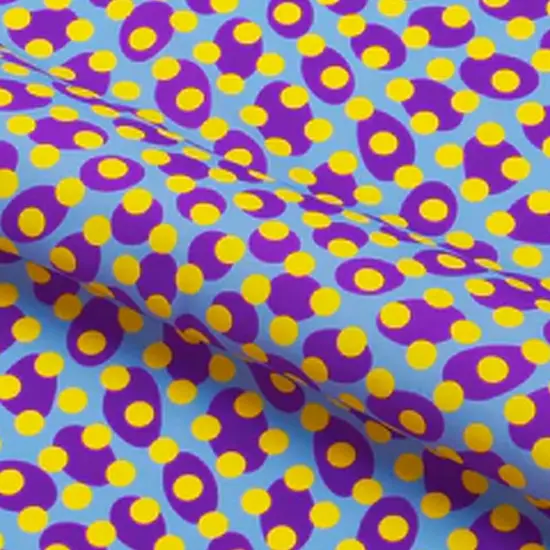 Lava Lamp Dots Printed Spandex Fabric {5}