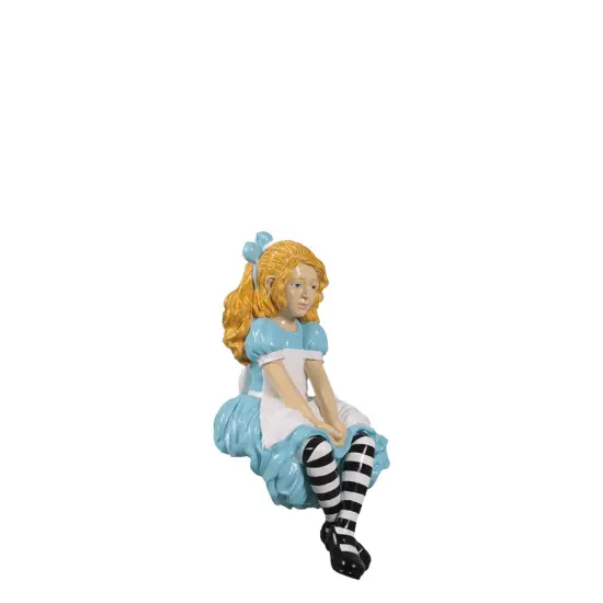 Alice Sitting Statue {1}
