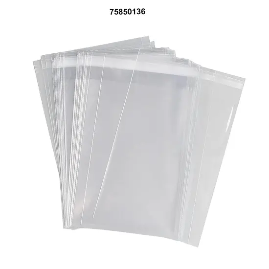2 3/4'' x 2 3/4'' Lip & Tape Poly Bags 1.2 Mil {2}