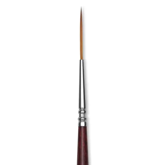 Escoda Prado Tame Synthetic Brush - Rigger, Short Handle, Size 0 {1}