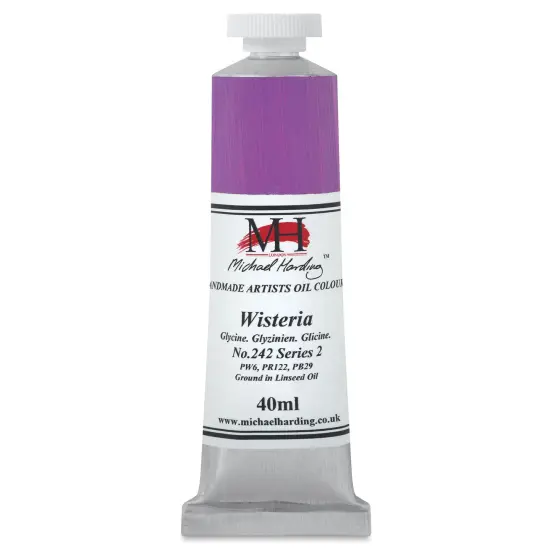 Michael Harding Artists Oil Color - Wisteria, 40 ml tube {1}