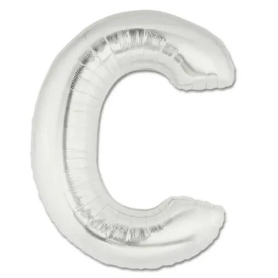 LETTER C FOIL BALLOON Metallic Gold {2}
