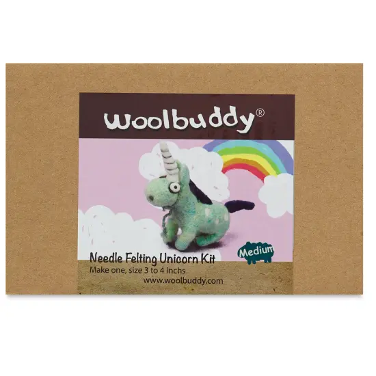 Woolbuddy Needle Felting Kit - Unicorn Kit {1}