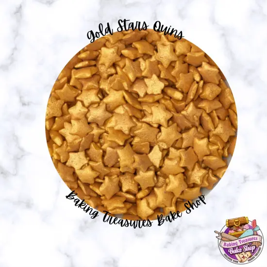 Gold Stars Quins 2 oz {1}