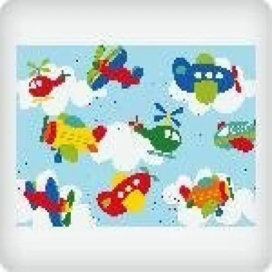 In the Air Edible Icing Image (8 inch Round) {1}