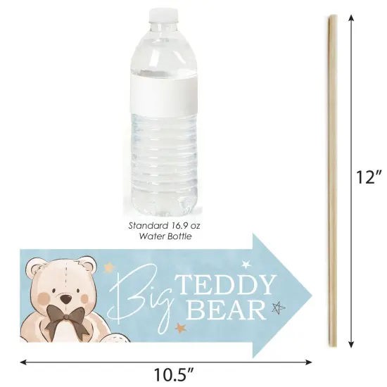 Big Dot of Happiness Funny We Can Bearly Wait - Teddy Bear Baby Shower Photo Booth Props Kit - 10 Piece {4}