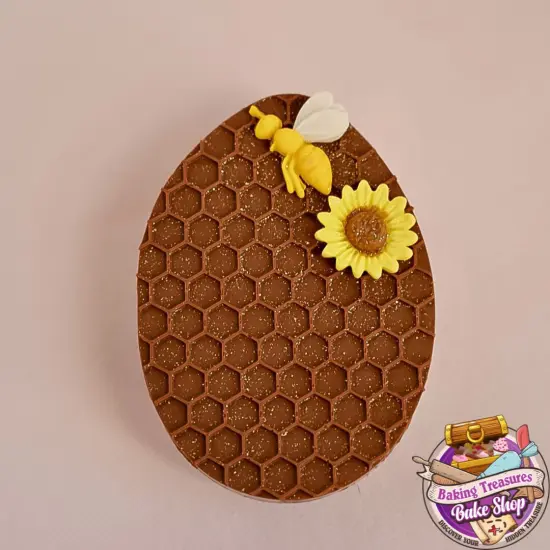 Honeycomb Bees Silicone Mold {2}