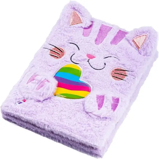 Notebook and Sketchbook to Draw and Journal with Stickers and Pens (Cat) {2}