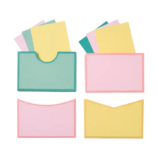 Sizzix Thinlits Set 10/Pkg, Snap and Swap by 49 and Market-Pockets {3}