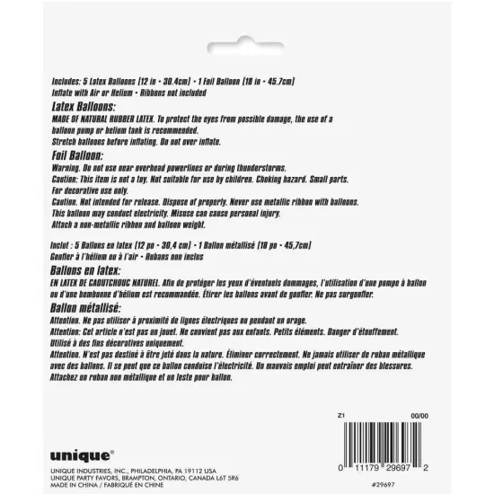 Black Panther Wakanda Balloon Bouquet {3}