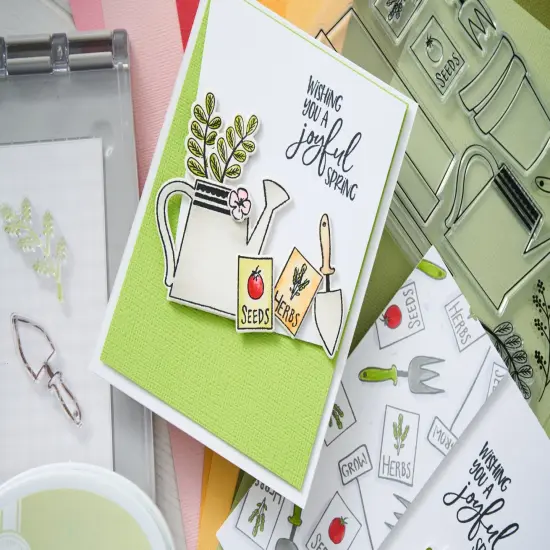 Sizzix Clear Stamps By Catherine Pooler 14/Pkg-Greenhouse Finds {6}