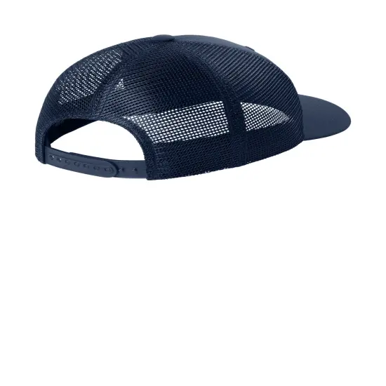 Sport-Tek&reg; Club Snapback Trucker True Navy/ True Navy {2}