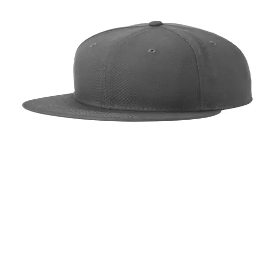 New Era &reg; Standard Fit Flat Bill Snapback Cap Graphite {1}