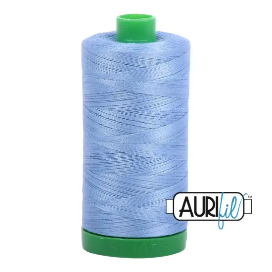 Light Delft Blue (2720) | 40wt Large Spool (1000M / 1094Y) | Aurifil Thread {1}