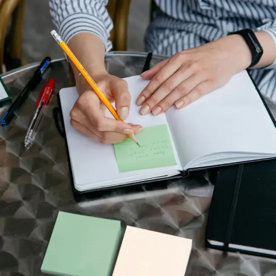 Sticky Notes 12 Pads, Pastel Colors Sticky Notes {4}