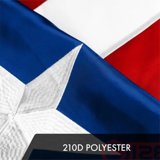 Puerto Rico Puerto Rican Flag 3x5 Ft 3-Pack Embroidered Polyester By G128 {4}