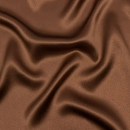 1 Yard 100% Silk Charmeuse Light Brown Luxurious Fabric 44" Wide for Gowns, Dresses & Blouses {2}