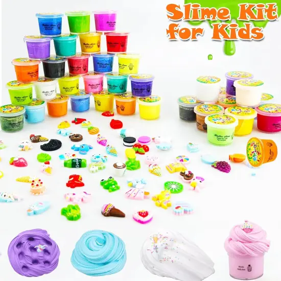 50Pcs Mini Butter Slime Kit {3}