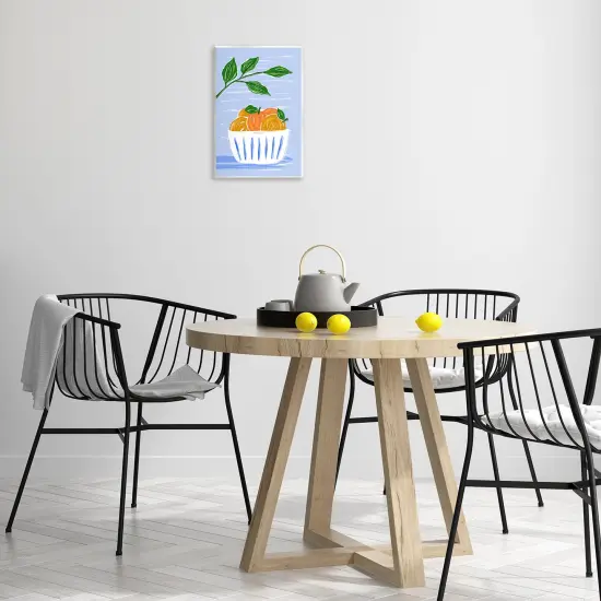 Stupell Industries Bowl Of Oranges Wall Plaque Art Design by Martina Pavlova {2}