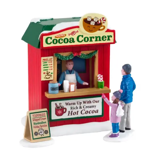 Lemax Cocoa Corner (Set of 3) {1}