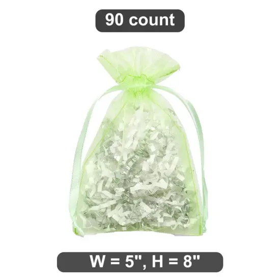 5&rdquo; x 8&rdquo; Organza Bags The Perfect Favor Packaging {1}