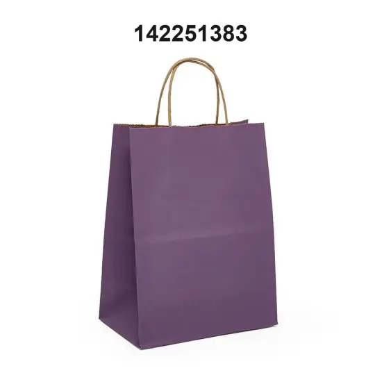 Efficient Kraft Paper Shopping Bag 5.5" x 3.25" x 13" {3}