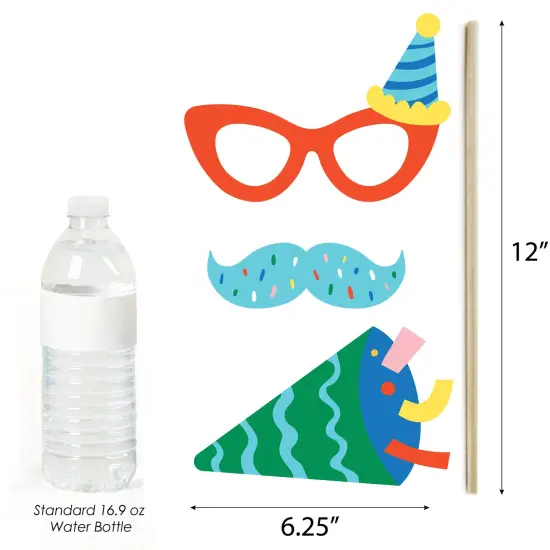 Big Dot of Happiness Feliz Cumpleanos - Happy Birthday Party Photo Booth Props Kit - 20 Count {5}