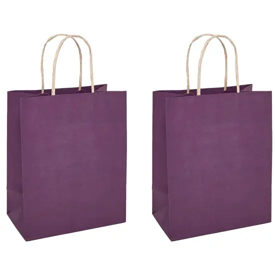 Space-Efficient Kraft Paper Bag 5.5" x 3.25" x 8.375" {5}