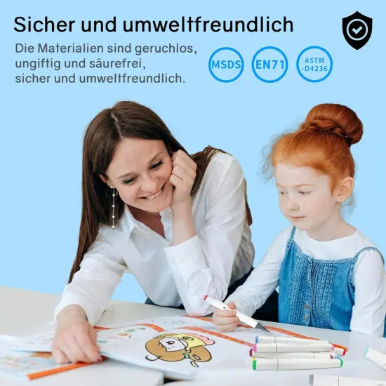 204 Colors Alcohol Markers {5}