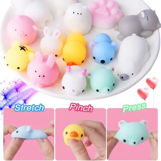 16 Pcs Mochi Animals Toys {2}