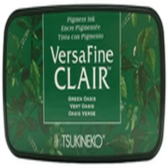 Tsukineko Versafine Clair Ink Pad - Green Oasis {1}